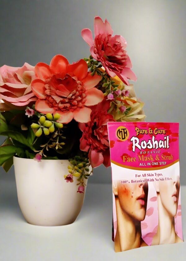 Roshail Face Beauty Mask & Scrub 50 gm (RFMS50ORG)